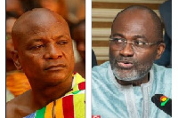 Togbe Afede XIV and Kennedy Agyapong, Assin Central MP