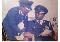 DCOP Ayensu Opare Addo (seated)