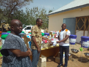 World Vision Ghana  presented the equipment to the Upper East Regional Health Directorate