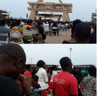 Good Friday Miracle Service was organised at the Black Stars Square