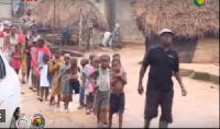 Togbui Kofi Asilenu with his family