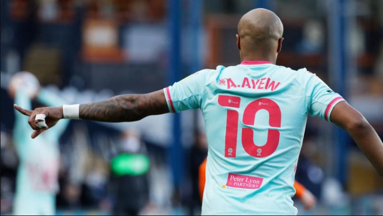 Andre Dede Ayew was the Swansea City Vice captain in the 2020/2021 season