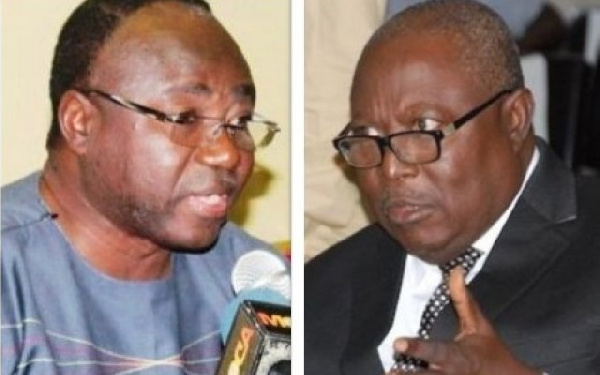 Adjenim Boateng Adjei, Suspended CEO of PPA and Martin Amidu, Special Prosecutor