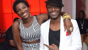 The late Ebony Reigns and Reggie Rockstone