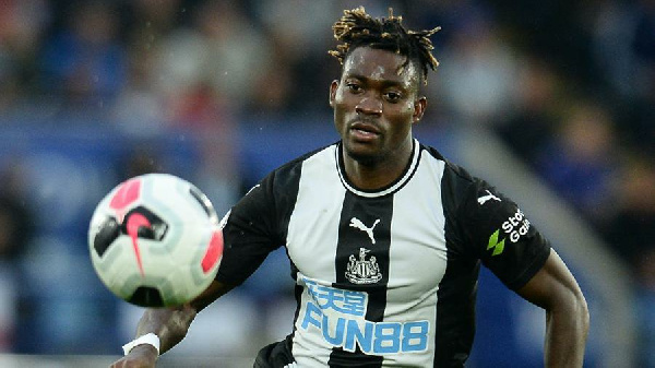 Newcastle United winger Christian Atsu