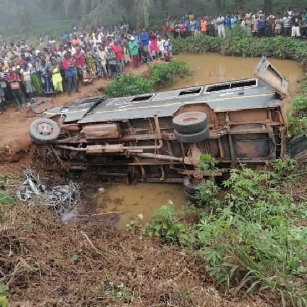 Fourteen others sustained various injurious in the accident