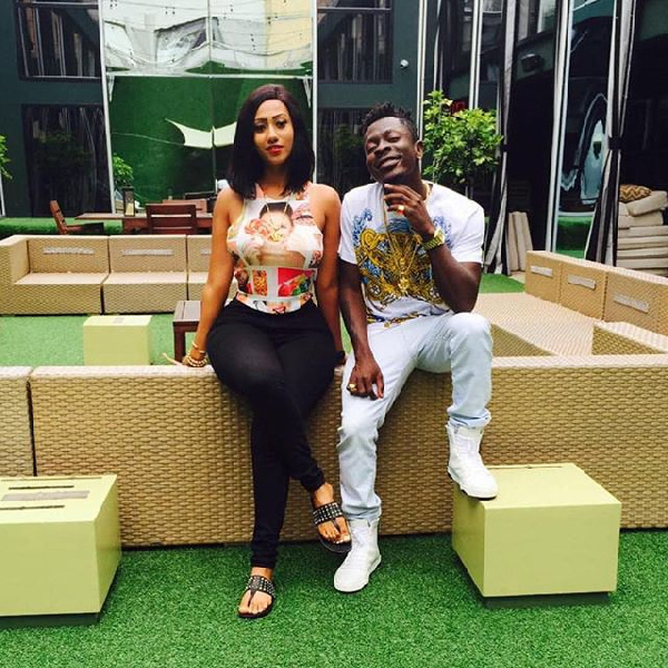 Shatta Wale with Mona (Hajia4real)