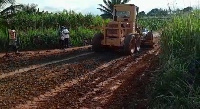 Korase deplorable road under construction