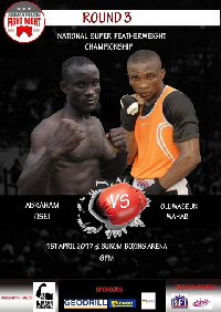 Azumah Nelson Fight Night returns on April 1