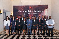 2019 Ghana Seeds for the Future Beneficiaries with Ghana Ambassador to China