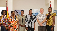 Ambassador of Denmark H.E. Tom Nørring with ISD delegation