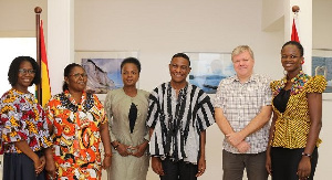 Ambassador of Denmark H.E. Tom Nørring with ISD delegation