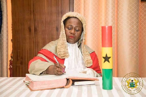 Chief Justice, (CJ), Her Ladyship Justice Gertrude Araba Esaaba Sackey Torkornoo