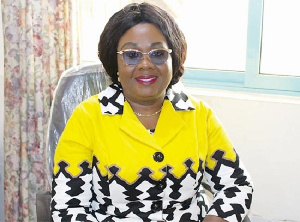 Mavis Kitcher, President of the Association of Women in the Media