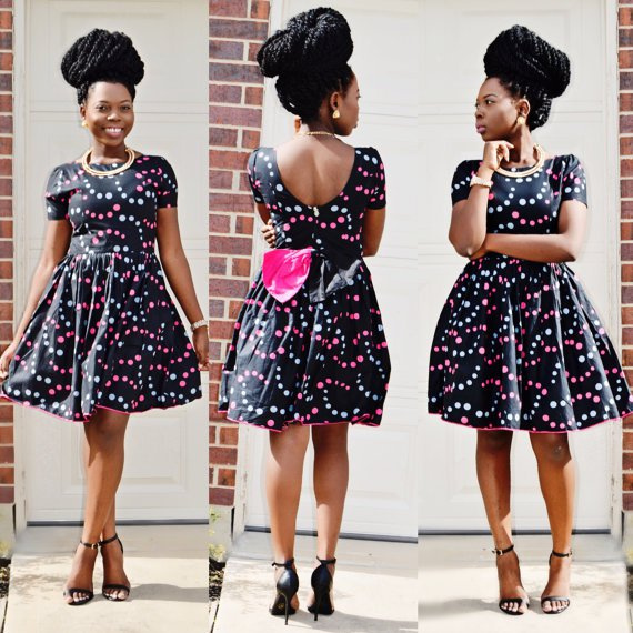 Ankara inspired dresses