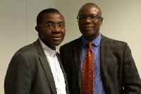 Francis(left) and Tete Kobla(right)