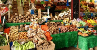 File photo: Foodstuff displayed