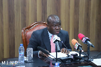 Samuel Abu Jinapor, the Minister for Lands and Natural Resources