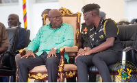 President Akufo-Addo and George Akuffo Dampare