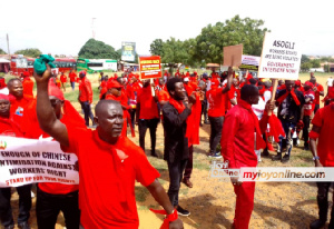 All workers are to stop working until SSNIT announces the termination of the sale