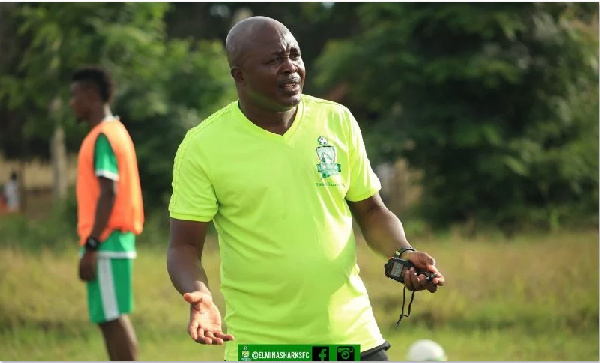 Elmina Sharks Head Coach Yaw Acheampong