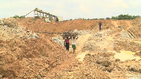 Mining site at Birim North