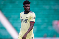 Arsenal midfielder Thomas Partey