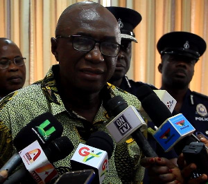 Interior Minister, Ambrose Dery