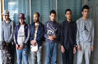 The six Tunisian stowaways