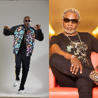 Congolese singer Awilo Longomba and Nigerian artiste 2Face