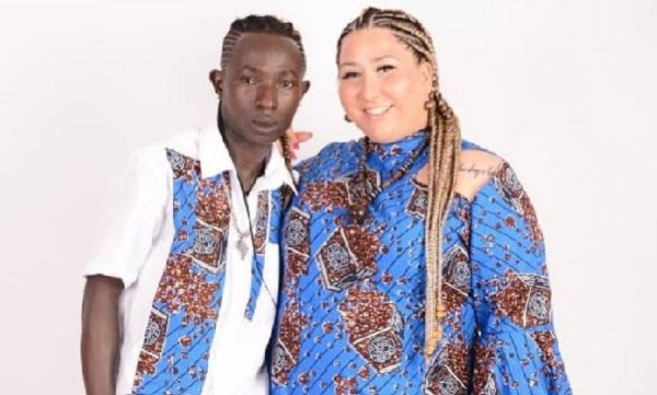 Patapaa with his wife