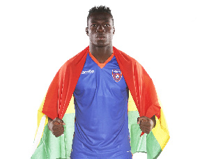 Ghanaian midfielder Kwadwo Poku