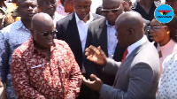 Akufo-Addo at the Atomic Junction gas explosion site