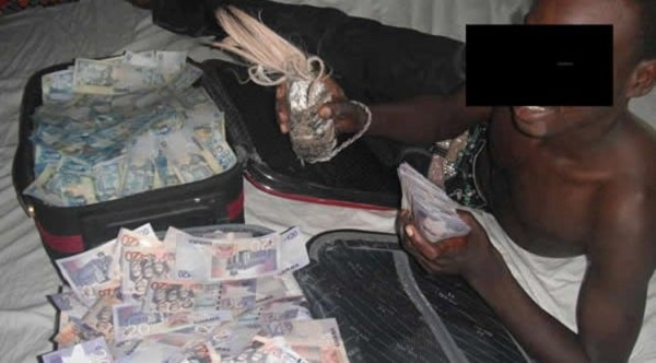 A file photo of a money ritualist