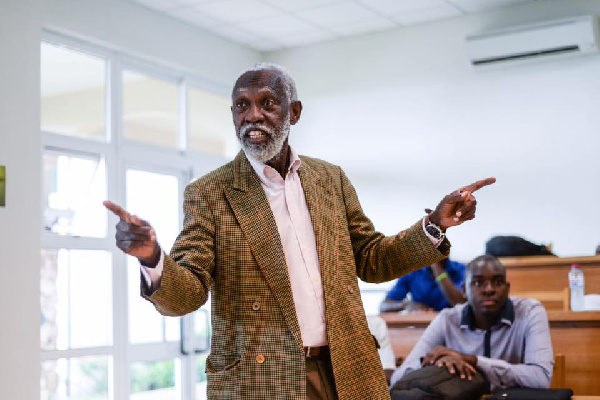 Professor Stephen Adei has been lambasted for questioning Vice President Bawumia's convoy