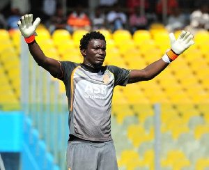 Ghanaian goalkeeper Nana Bonsu