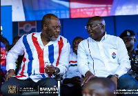 Dr. Mathew Opoku Prempeh and Dr. Mahamudu Bawumia