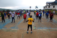 Teachers who participated in the health walk