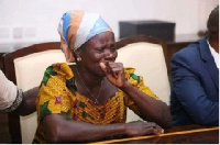 Madam Sackey in tears