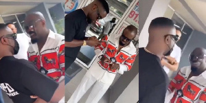 Sarkodie and Nollywood actor, Jim Iyke 'vibing' together on social media