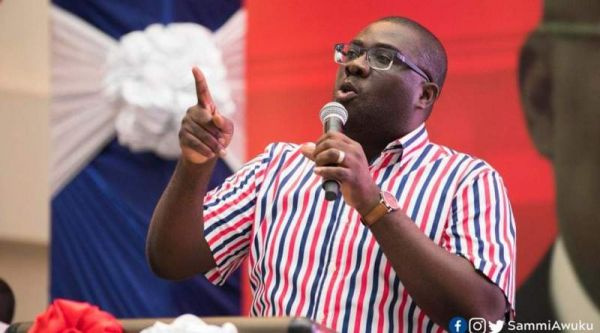 The National Organizer for the New Patriotic Party, Sammi Awuku