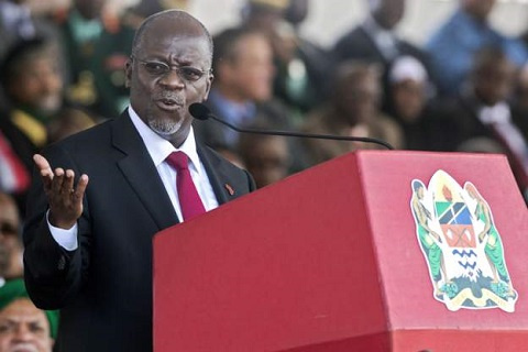 Tanzanian President John Magufuli