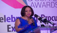 Minister of State in Charge of Public Procurement, Sarah Adwoa Safo