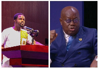 Manasseh Azure Awuni and Nana Addo Dankwa Akufo-Addo