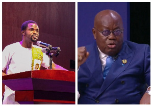 Manasseh Azure Awuni and Nana Addo Dankwa Akufo-Addo