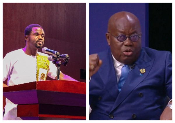 Manasseh Azure Awuni and Nana Addo Dankwa Akufo-Addo