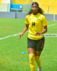 Ghanaian striker, Sharon Sampson