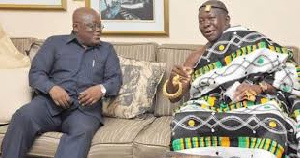 Nana Akufo-Addo and Otumfuo Osei Tutu II