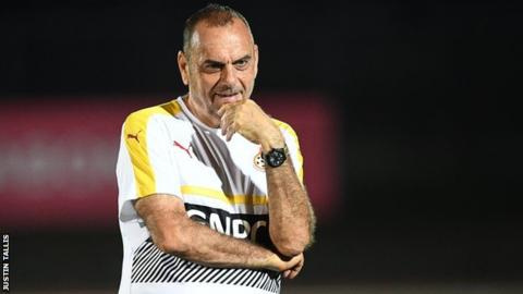 Outgoing Ghana coach, Avram Grant