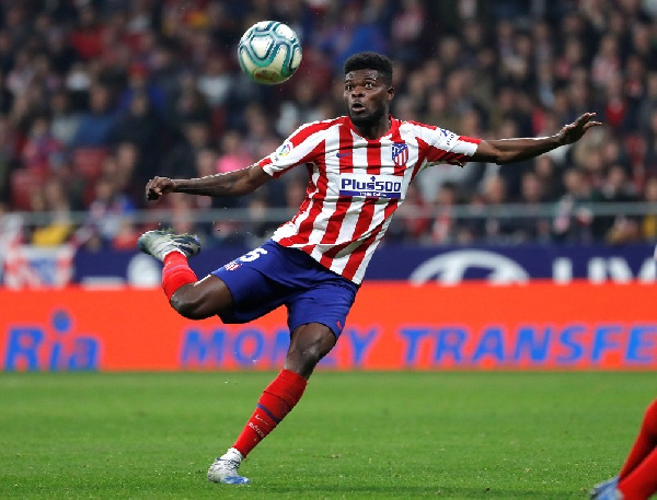 Atletico Madrid midfielder Thomas Partey